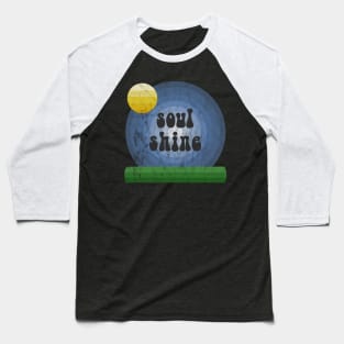 Retro Soul Shine (Distressed) Baseball T-Shirt